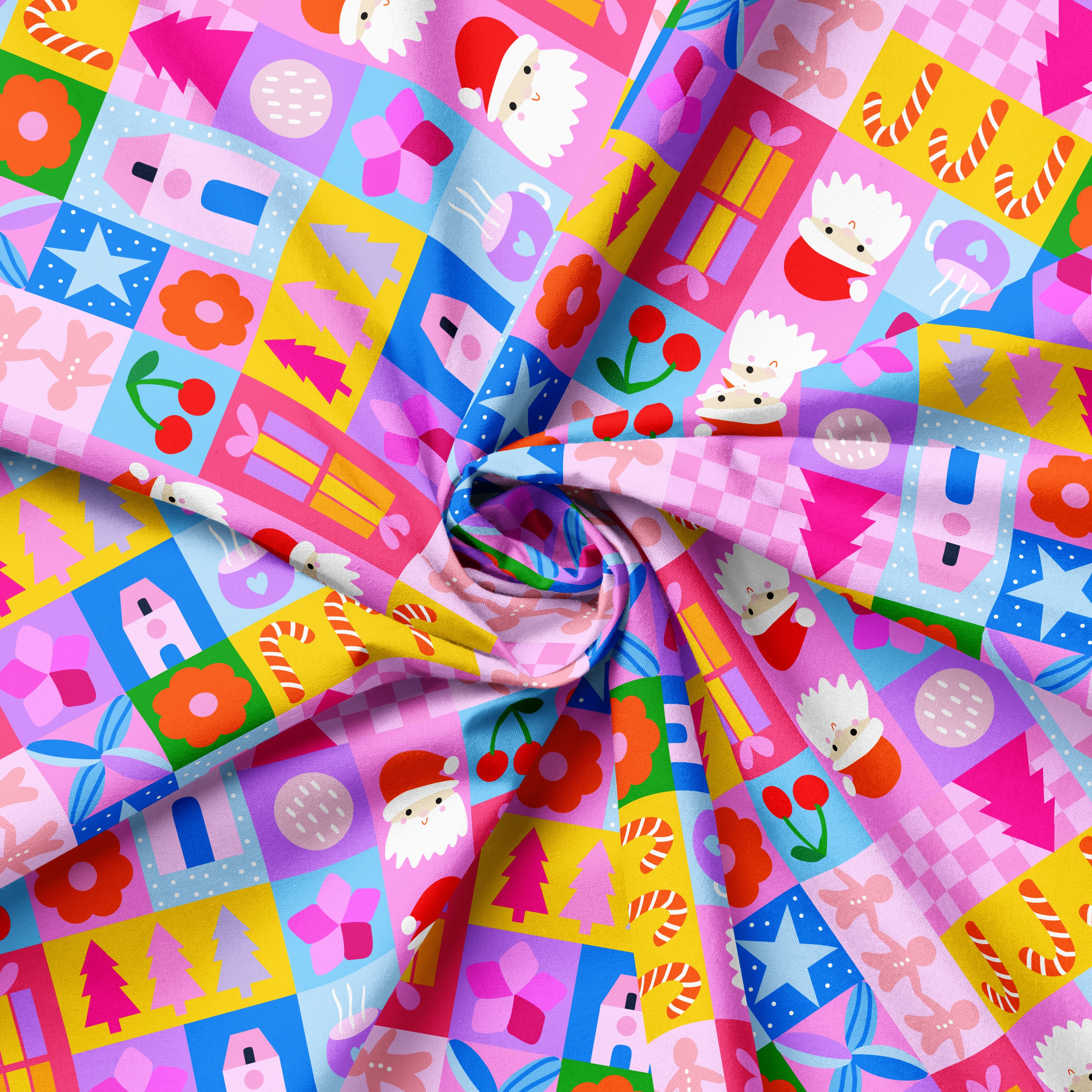 Jolly Dreamhouse | Fabric by the Metre