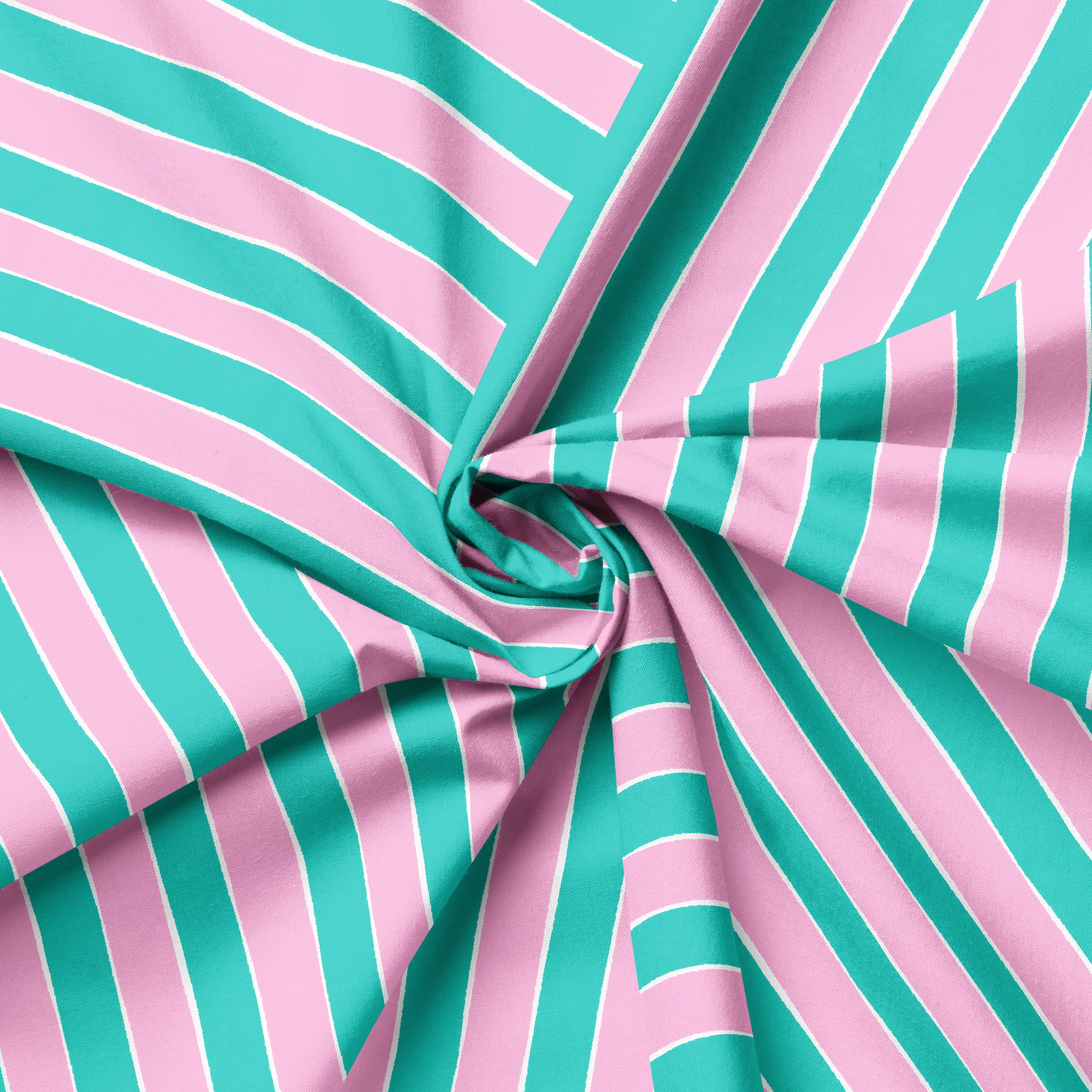 Peppermint Stripe | Fabric by the Metre