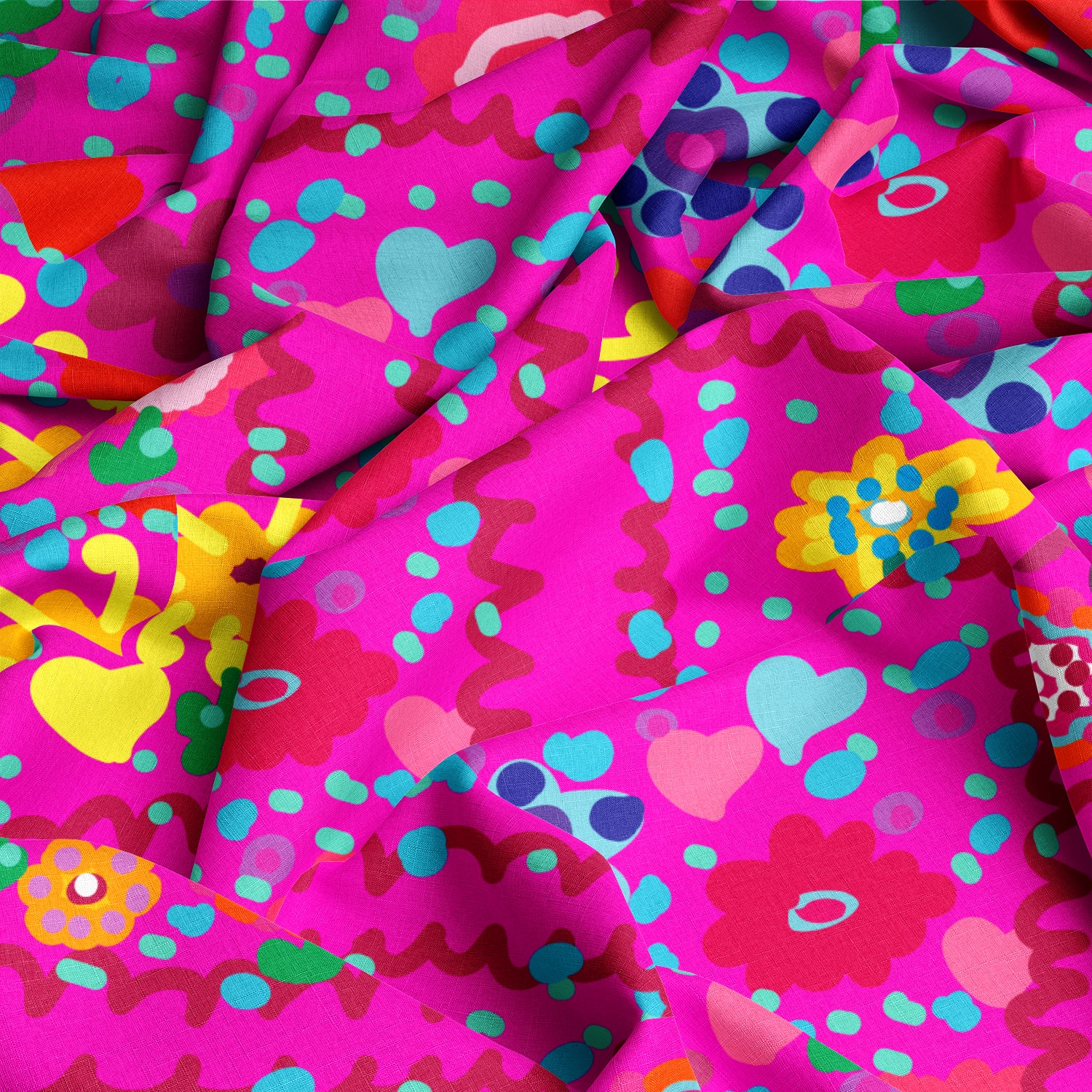 Sparkle Flowers | Fabric by the Metre