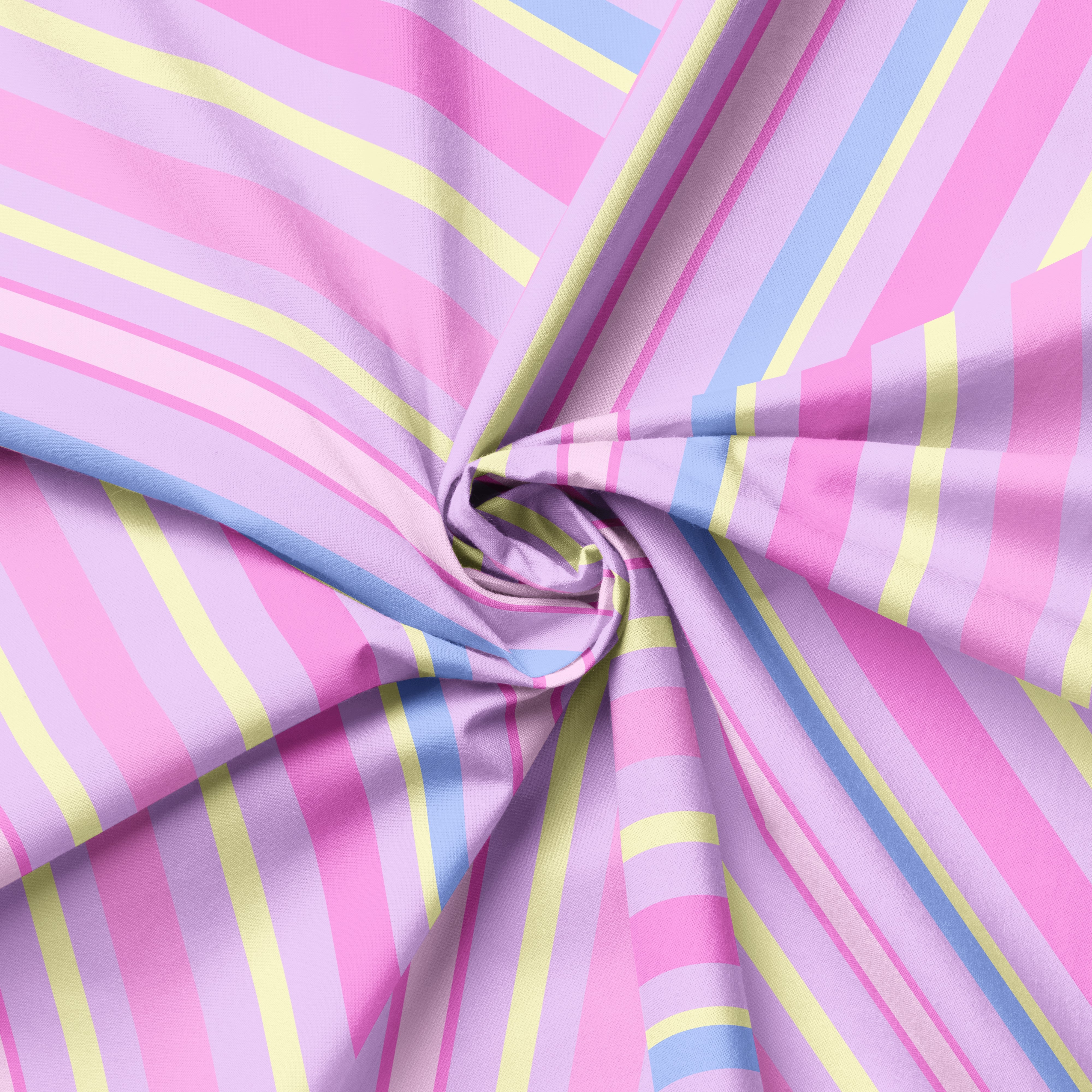 Vanilla Rose Stripe | Fabric by the Metre