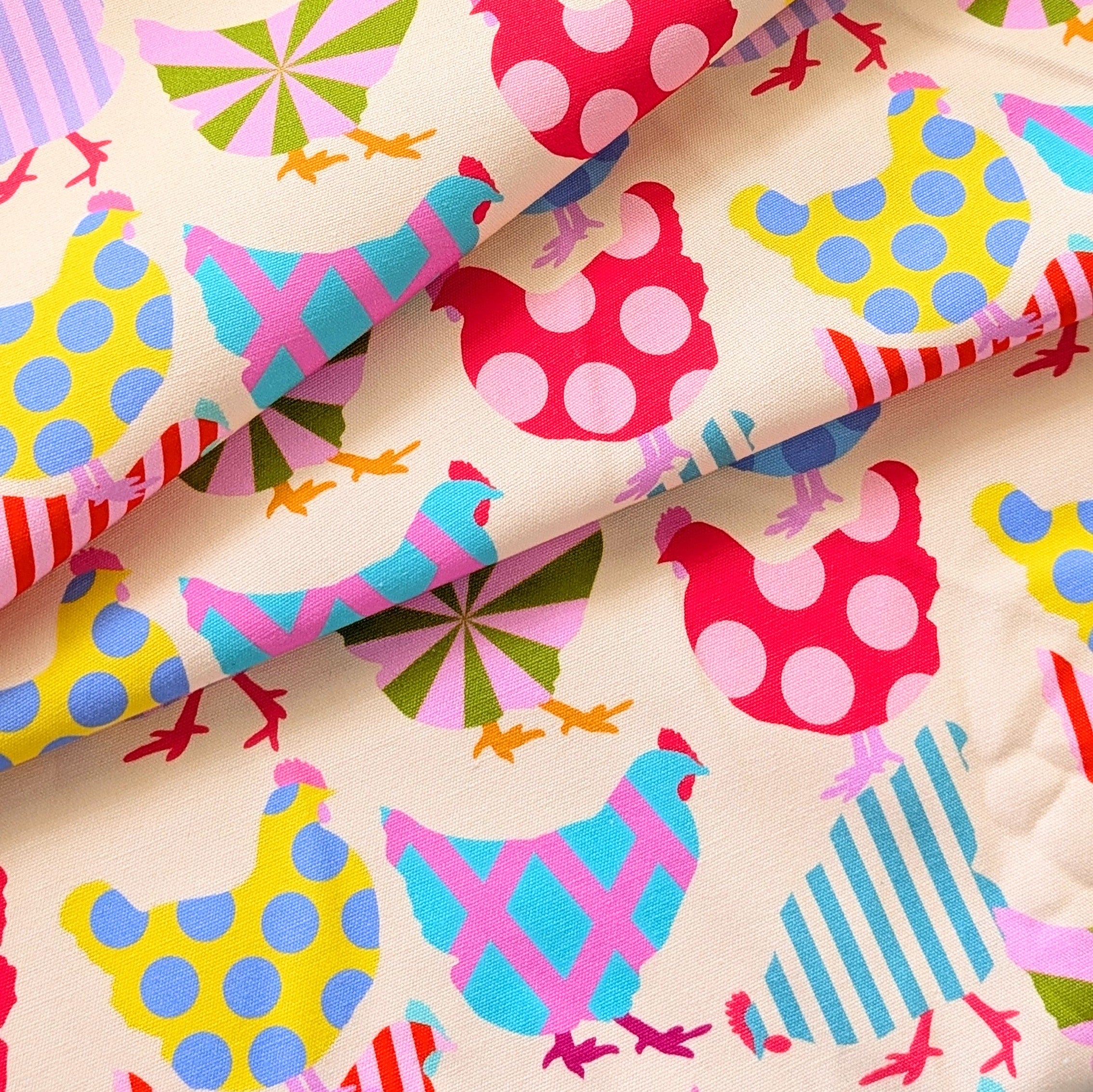 Carnival Chicks | Fabric by the Metre