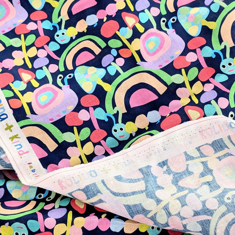 Mr Biggy's Pastel Dream Noir | Linen Cotton | Ready-To-Ship