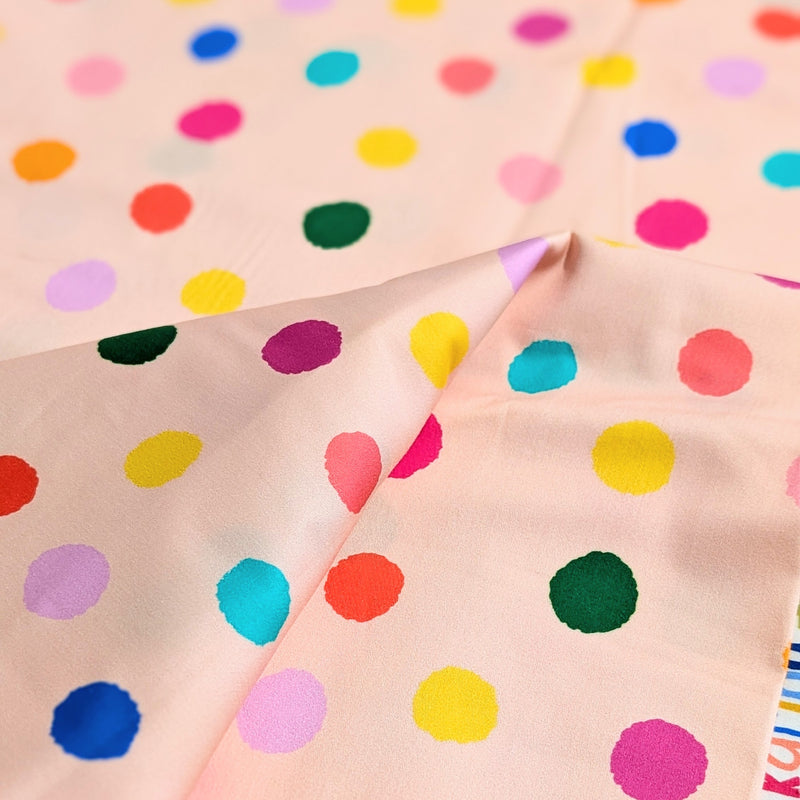 Polka Pretty In Cream | Sateen | Ready-To-Ship