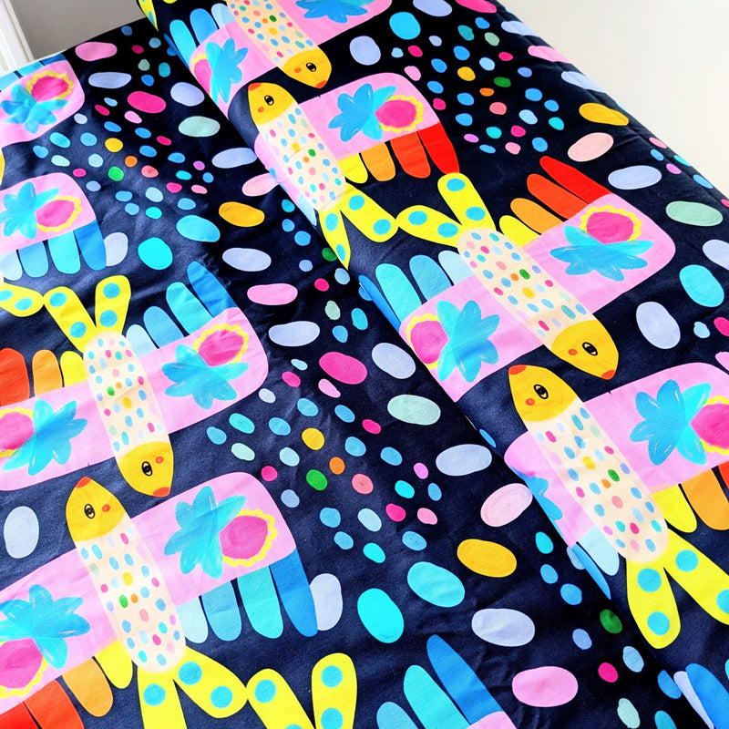 Fiesta Birds | Twill | Ready-To-Ship