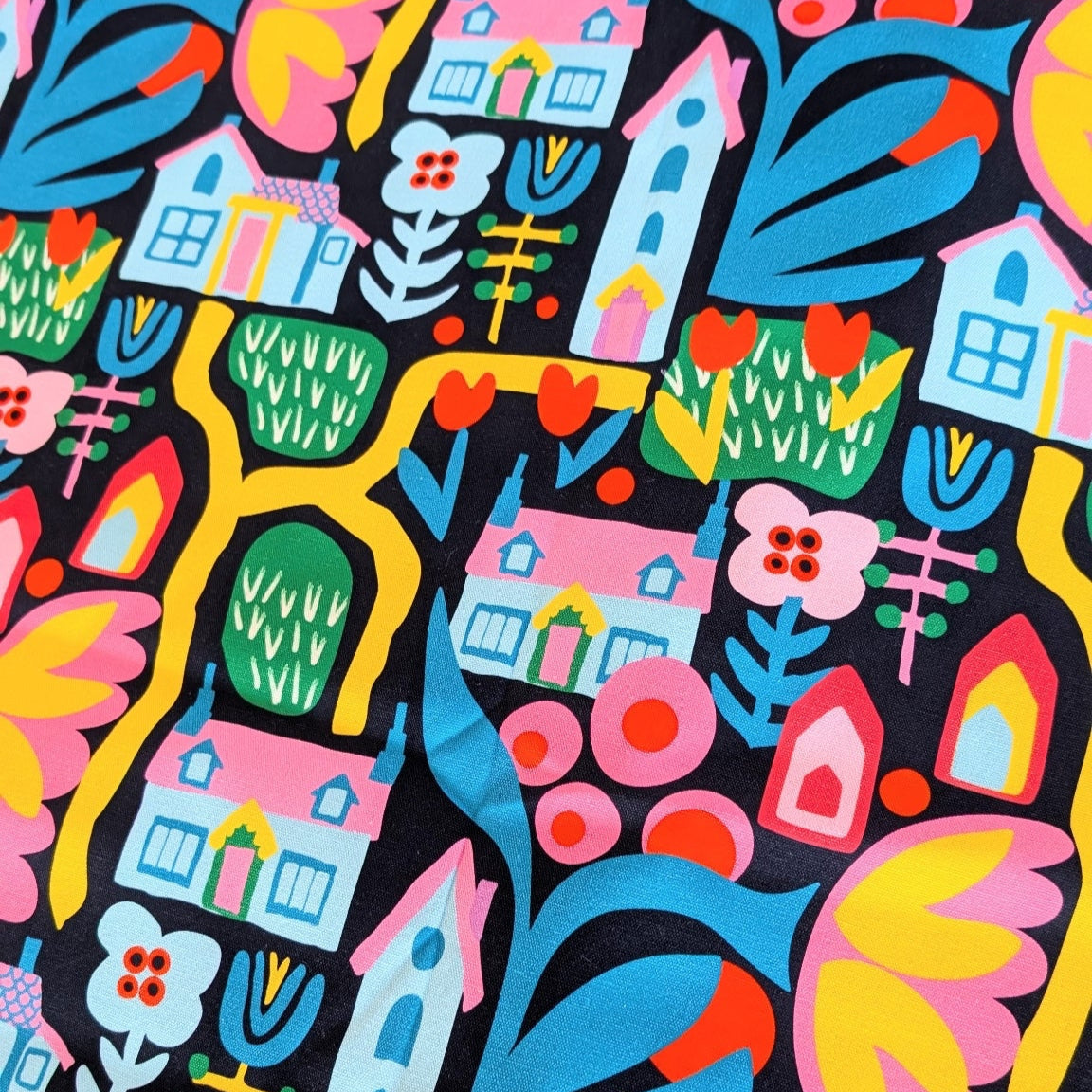 Tulip Town | Fabric by the Metre